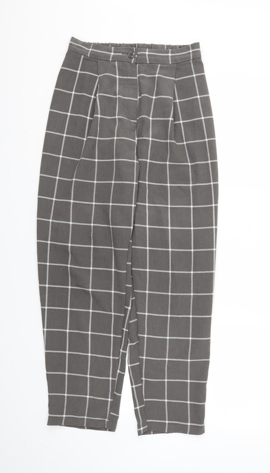 Womens UK Size 6 H&M Regular Fit Jegging Grey Trousers