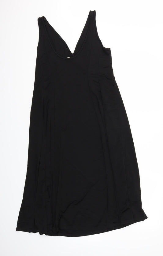 H&M Womens Black Fit & Flare Size M