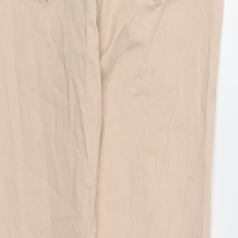 Womens UK Size 8 F&F Regular Fit Skinny Pink Jeans