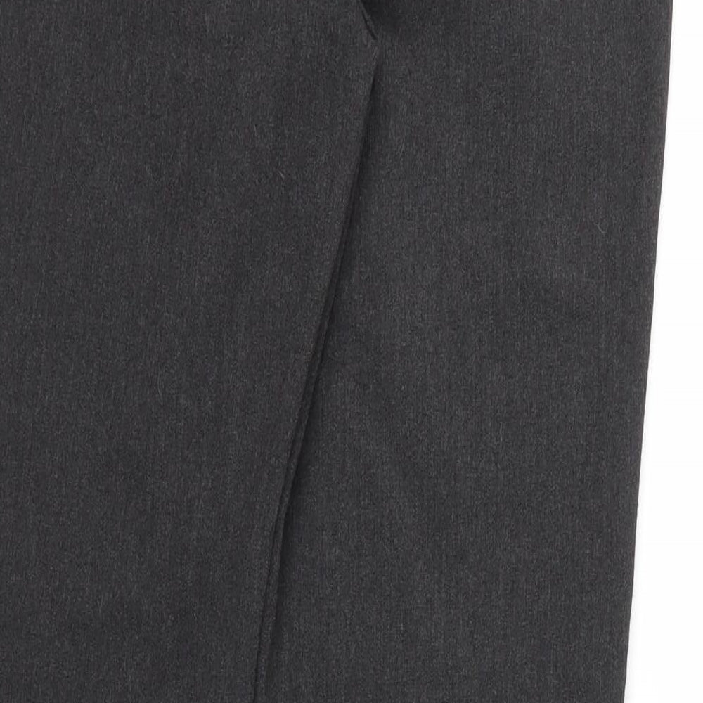 M&S Womens Grey Trousers Size 12 L29 in