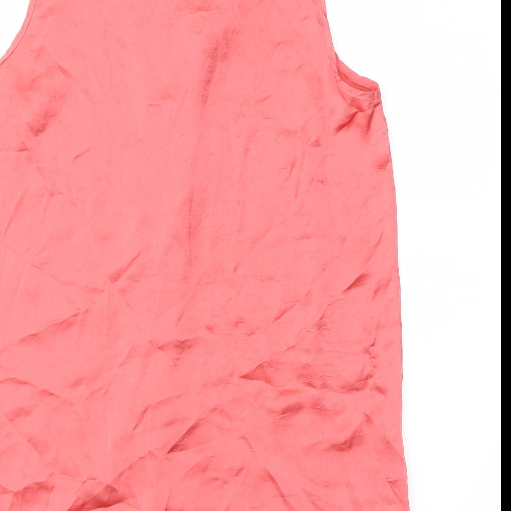 Womens UK Size S Spense Pink Basic Blouse