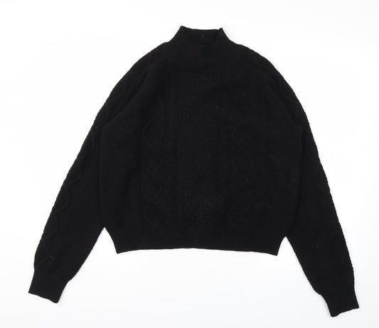 Primark Womens Black Pullover Jumper Size M