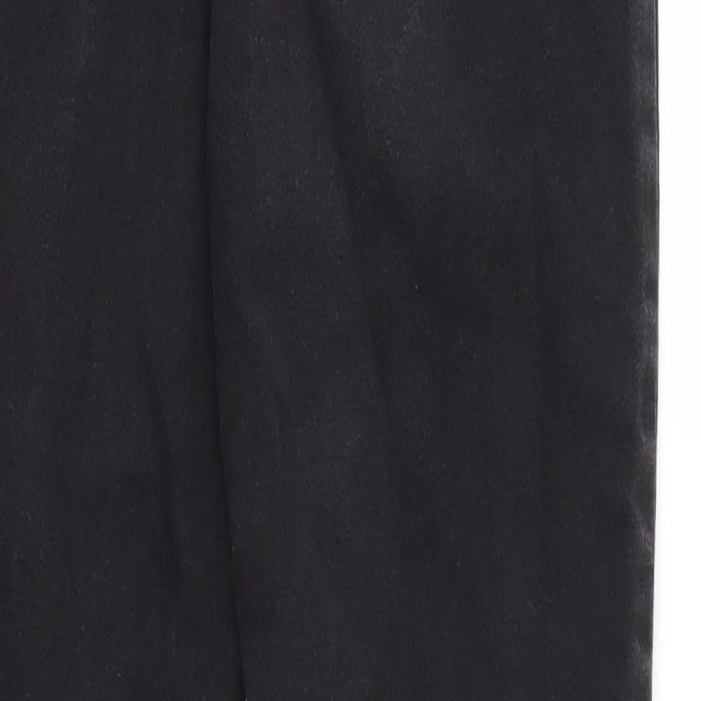 Womens UK Size 10 Denim & Co. Regular Fit Skinny Black Jeans
