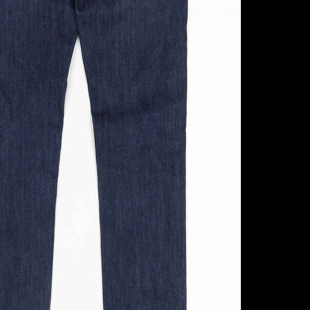 Womens UK Size 29 in BIG STAR Regular Fit Skinny Blue Jeans