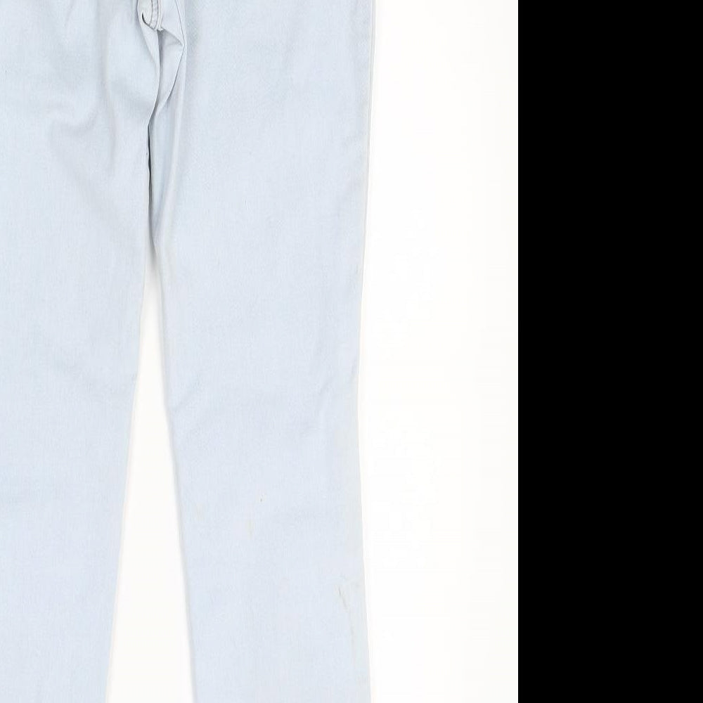 TU Womens Blue Denim Skinny Jeans Size 12 L28 in