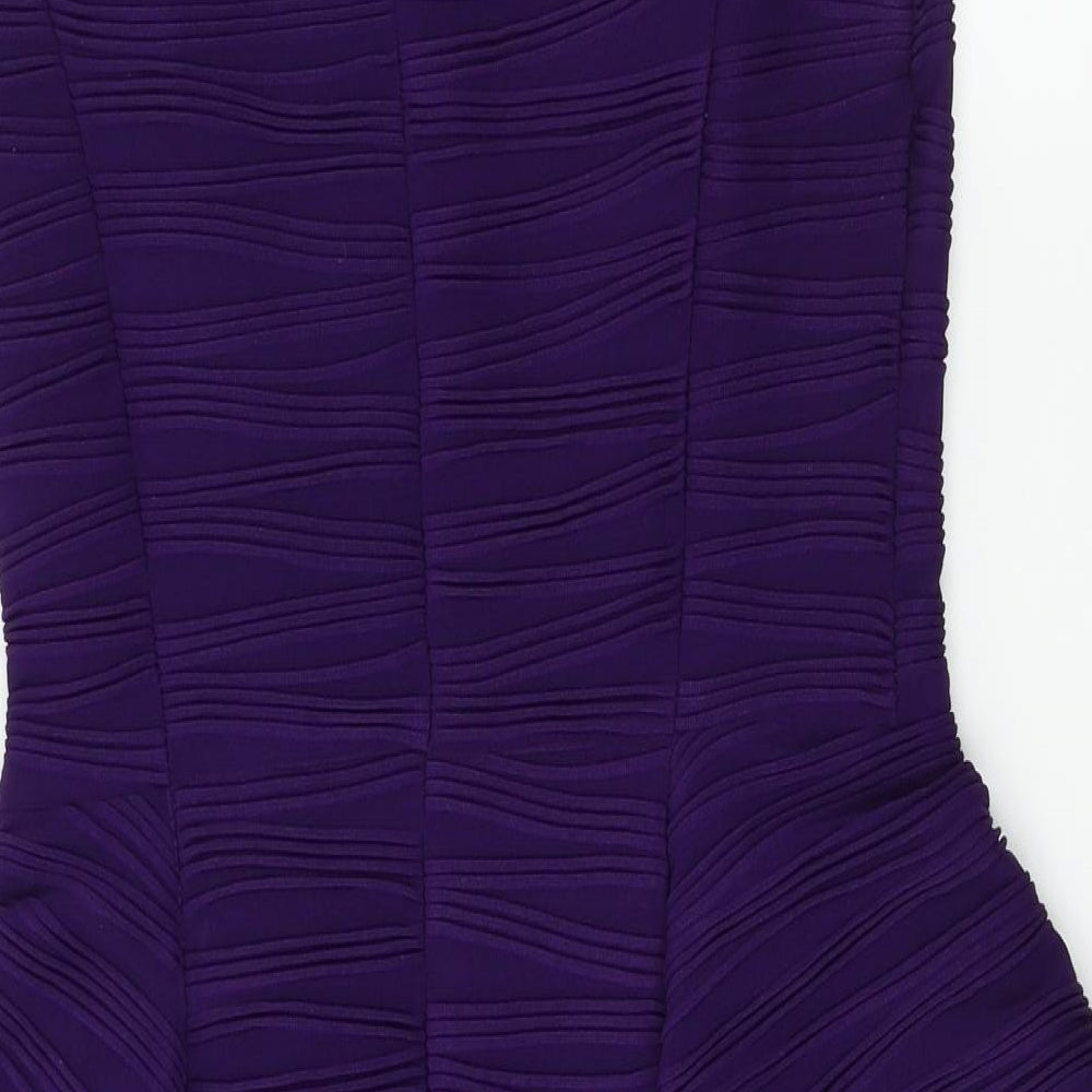 RedHerring Womens Purple Bodycon Size 12