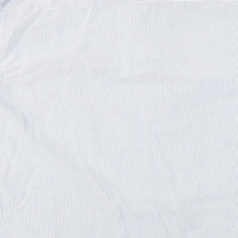 Womens UK Size XL Easy Blue Basic Button-Up