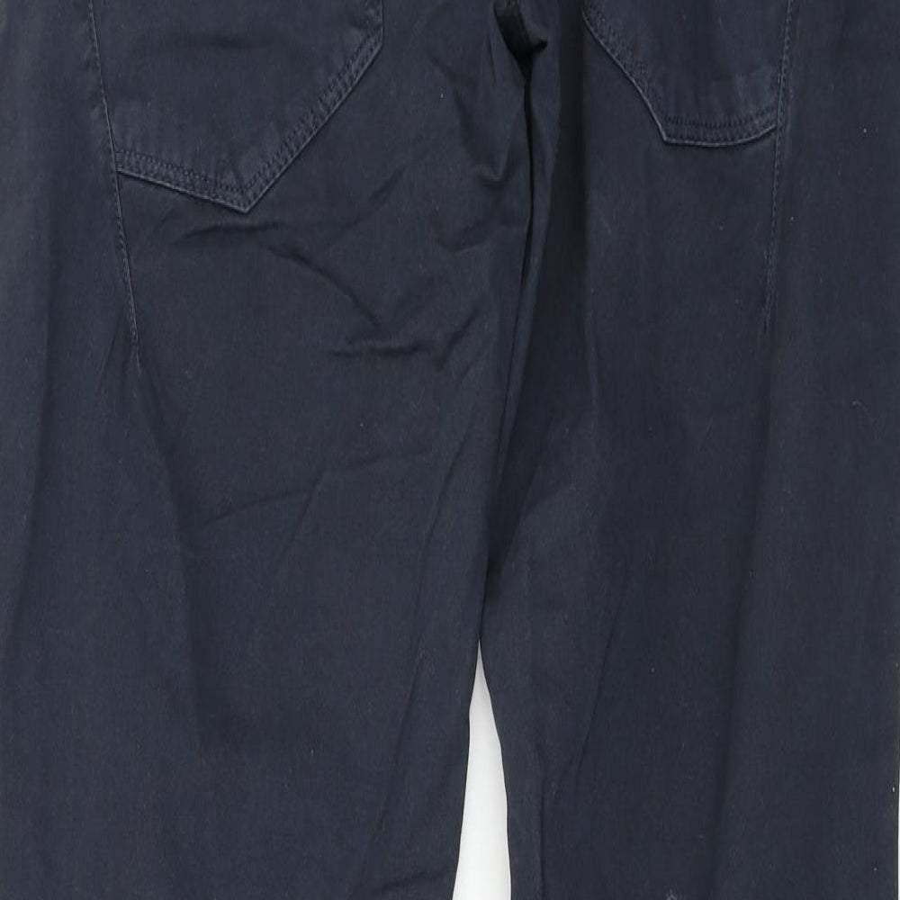 Womens UK Size 30 in Denim & Co. Regular Fit Blue Trousers