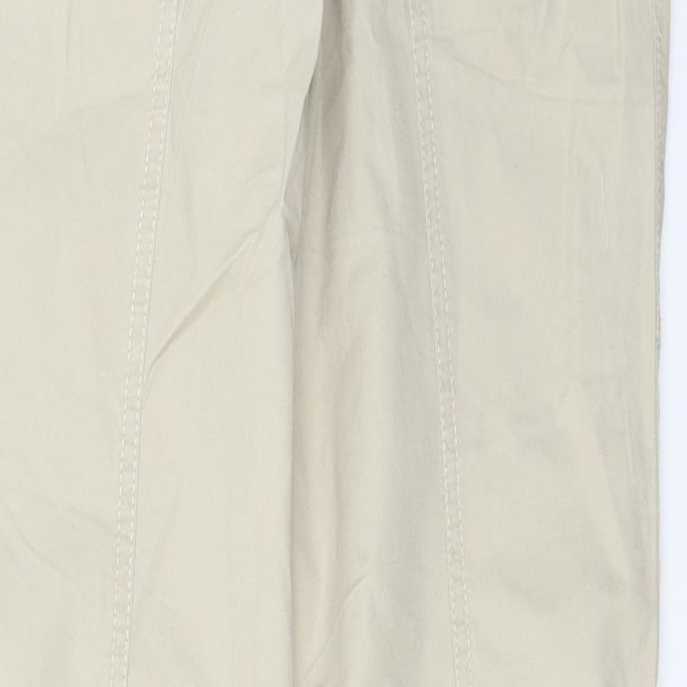 basic garment Womens Beige Trousers Size 24 in L27 in