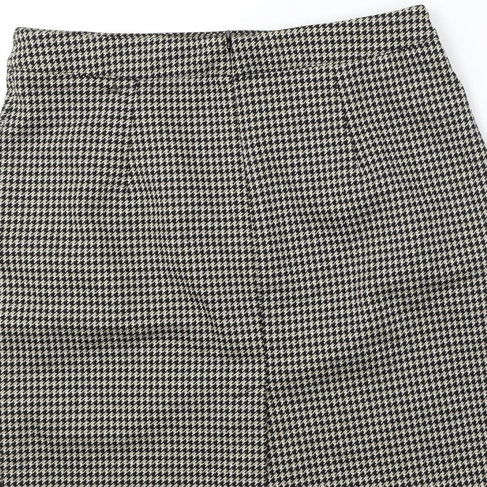 H&M Womens Beige A-Line Skirt Size 8