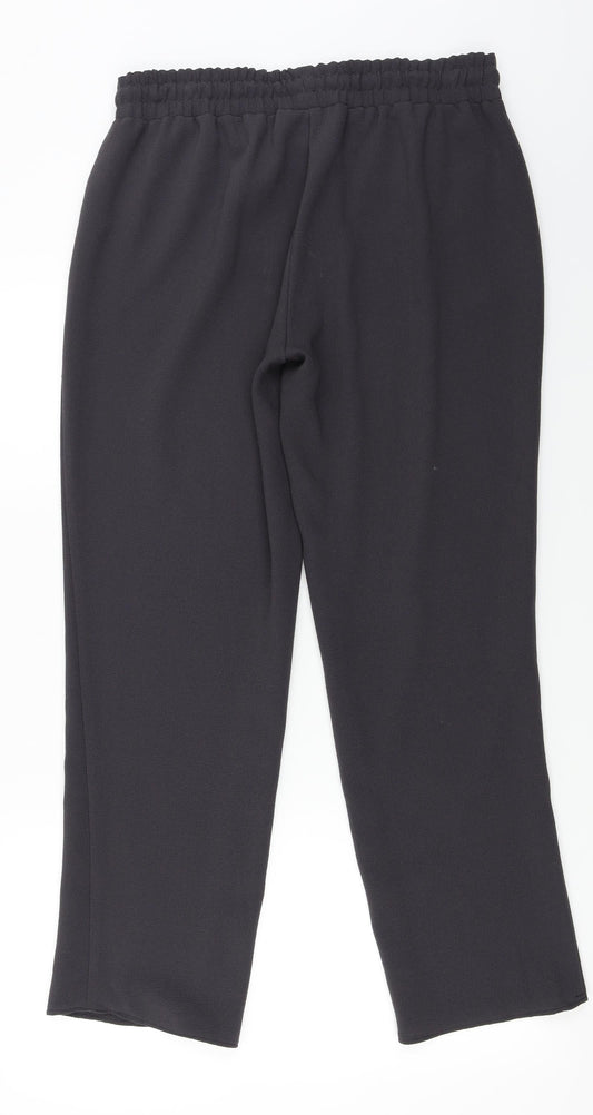 Womens UK Size 12 Papaya Regular Fit Grey Trousers