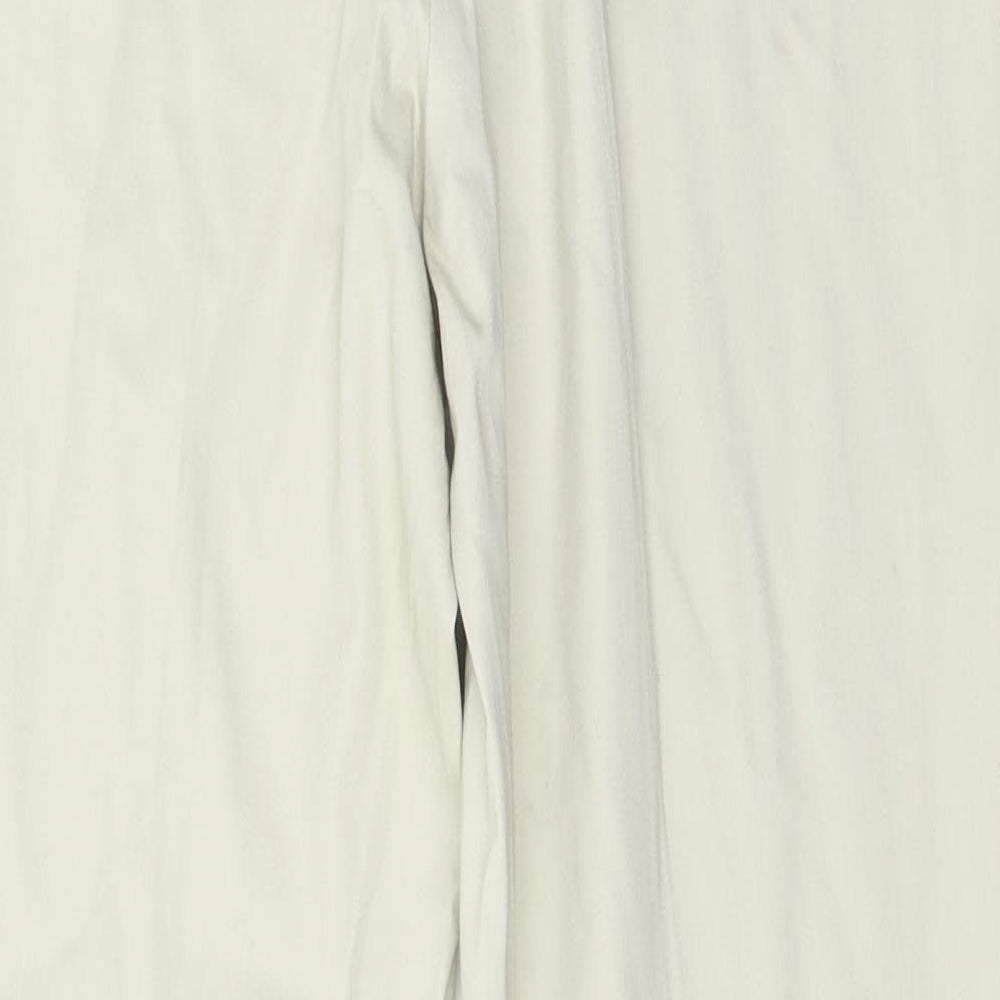 R Edition Womens Beige Trousers Size 16 L25 in