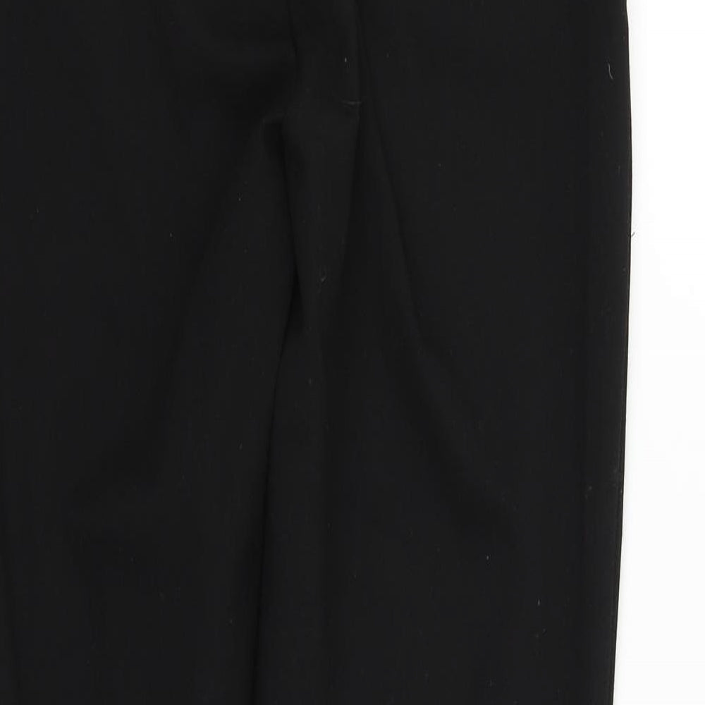 Womens UK Size 12 H&M Regular Fit Black Trousers