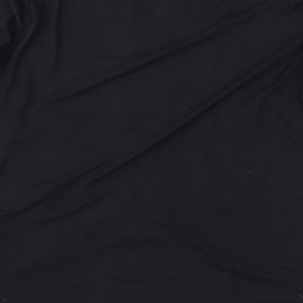 Womens UK Size 8 NEXT Black Basic Blouse