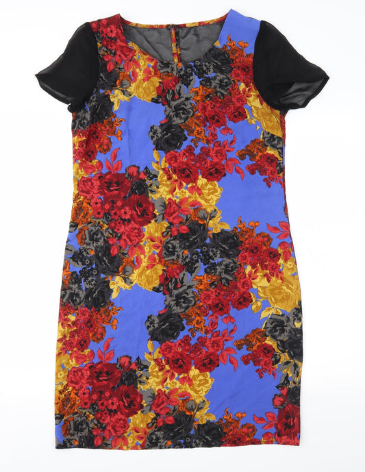NEXT Womens Multicoloured Floral Shift Size 10