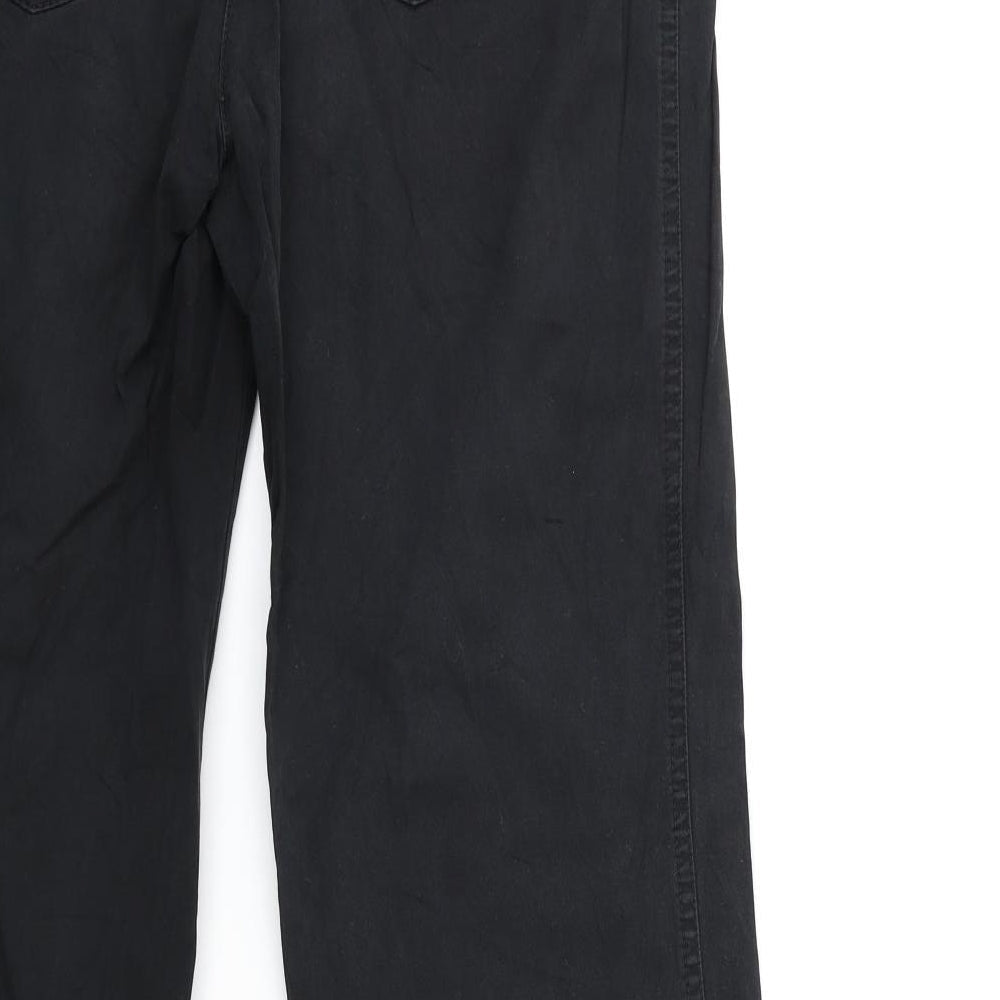 Womens UK Size 12 Gerry Weber Regular Fit Cargo Black Trousers