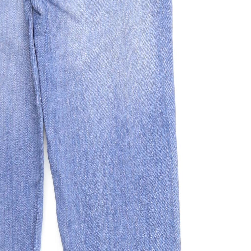 Womens UK Size 26 in H&M Regular Fit Skinny Blue Jeans