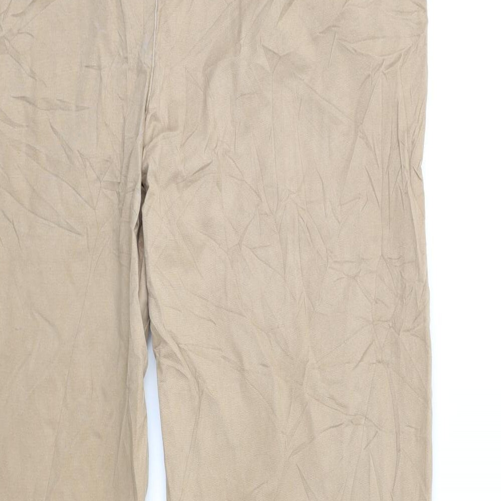 Womens UK Size 20 BPC Regular Fit Chino Brown Trousers
