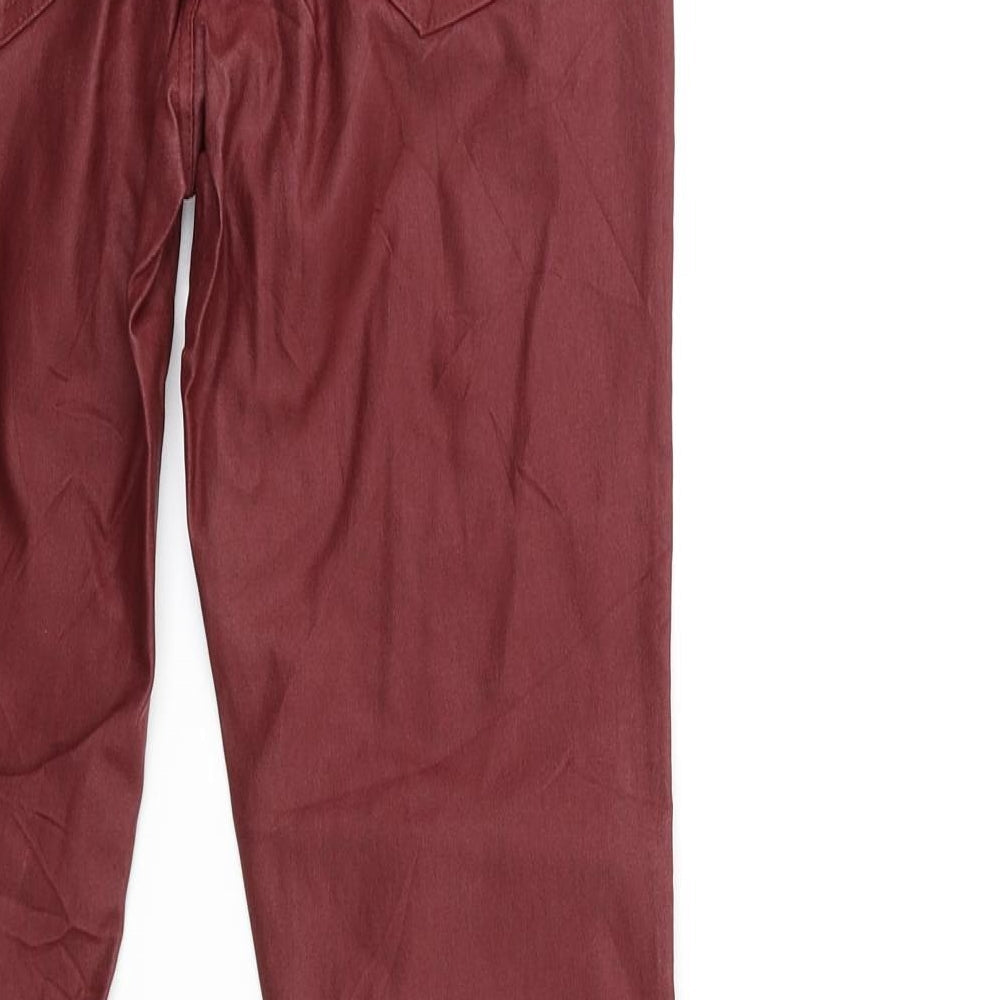 Georgia Womens Red Trousers Size S L29 in