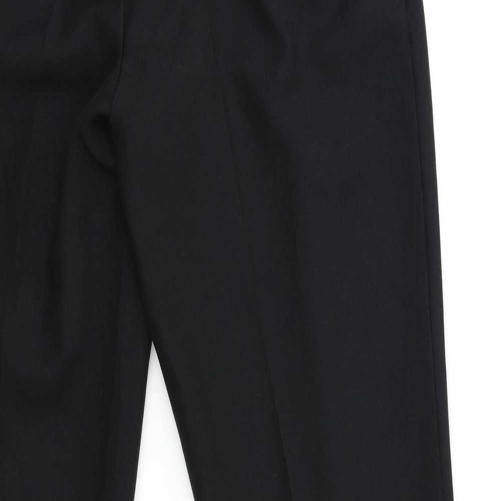 Womens UK Size 16 Marks and Spencer Regular Fit Black Trousers