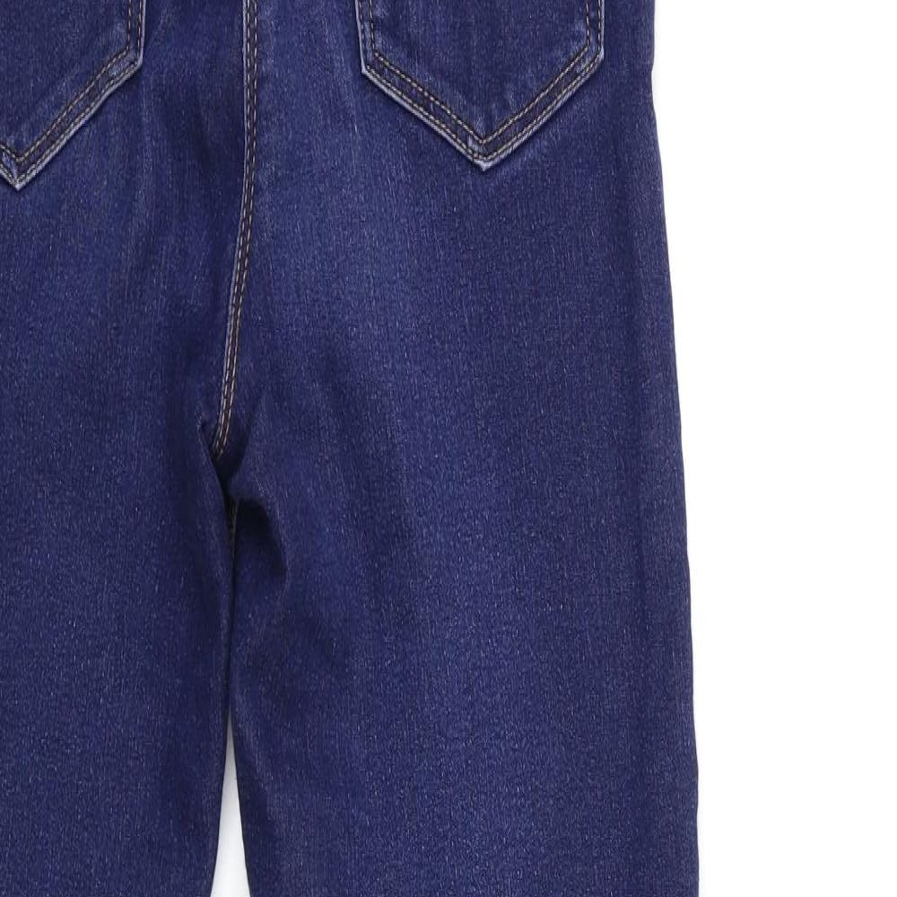 Denim & Co. Womens Blue Denim Skinny Jeans Size 8 L29 in