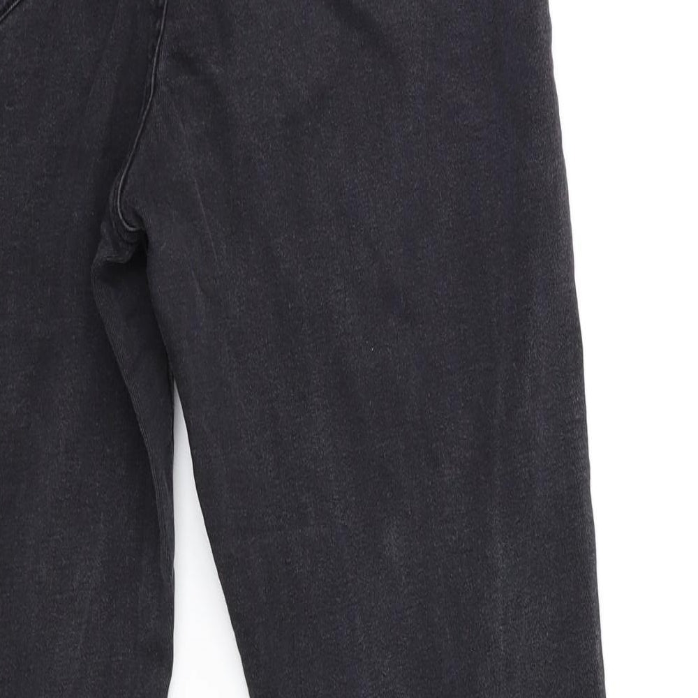 Denim & Co. Womens Black Denim Skinny Jeans Size 12 L27 in