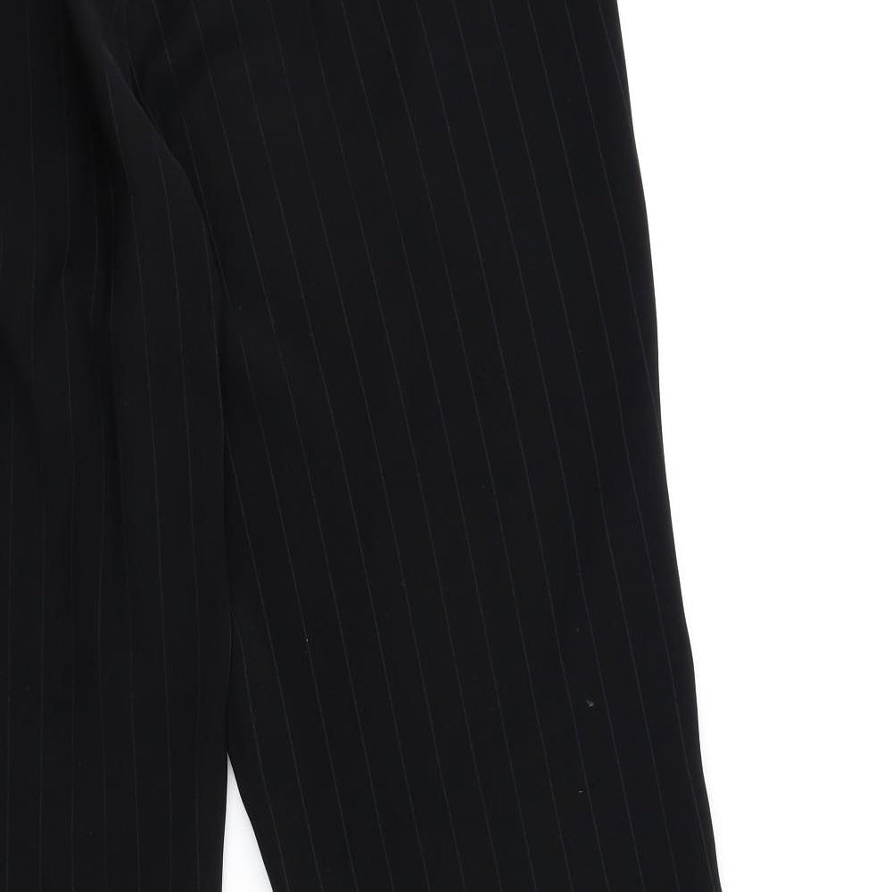 Womens UK Size 36 in Preworn Black Trousers