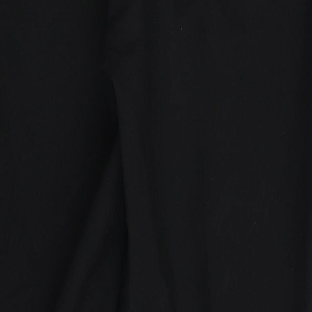 Primark Womens Black Trousers Size 8 L28 in