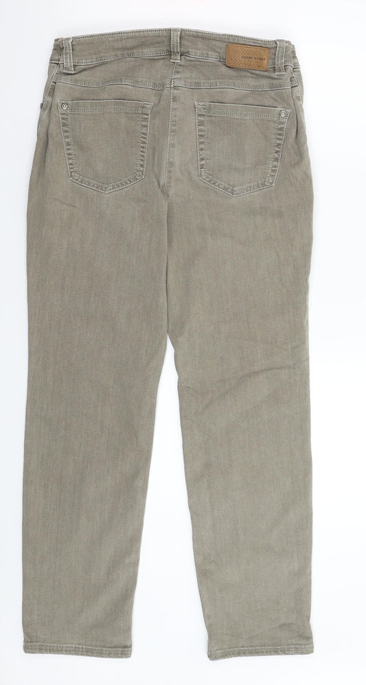 Gerry Weber Womens Grey  Denim Skinny Jeans Size 32 in L28 in