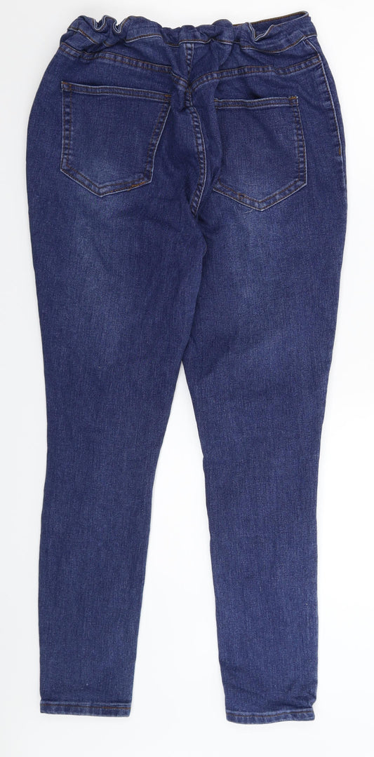 Womens UK Size 30 in Preworn Extra-Slim Fit Skinny Blue Jeans
