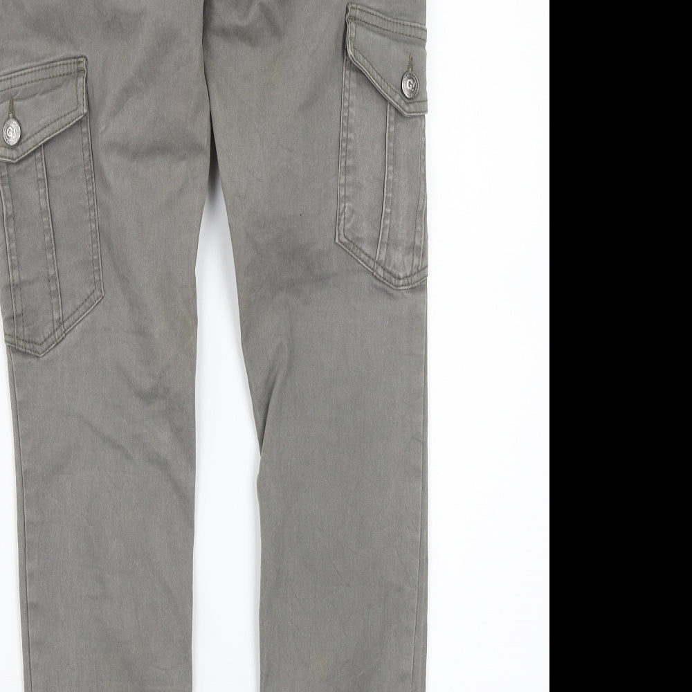 Womens UK Size 42 Gina Regular Fit Straight Grey Jeans