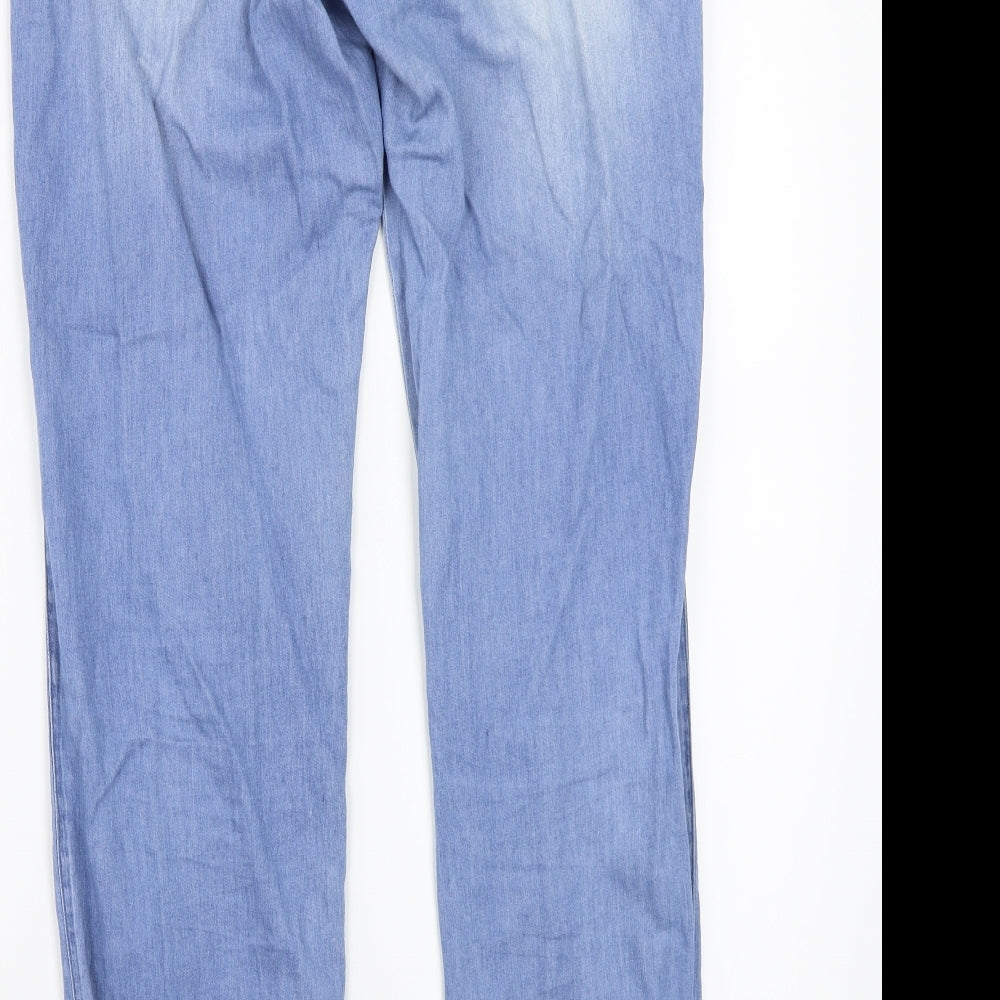 tattum Womens Blue Trousers Size 38 L20 in