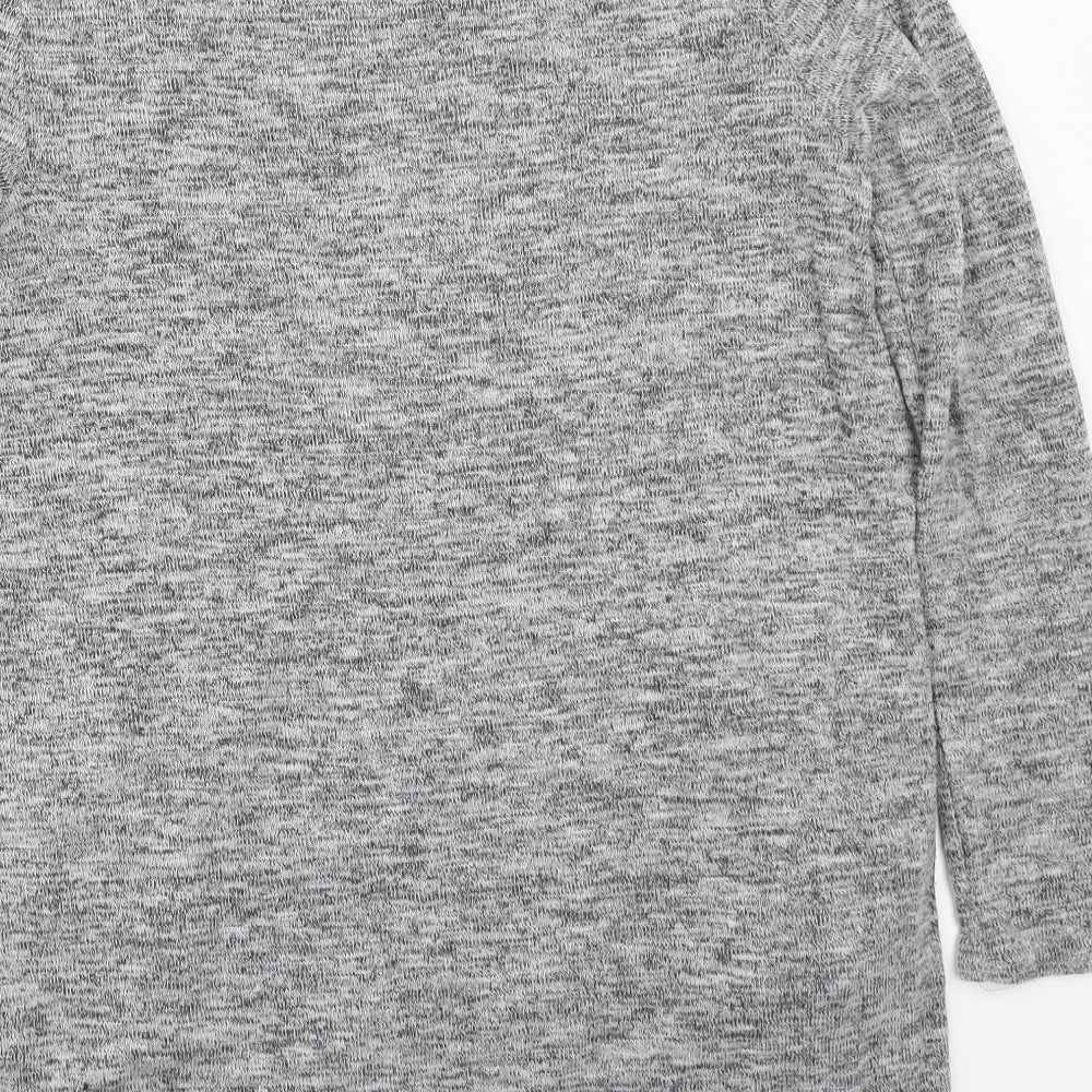 Womens UK Size 10 Stella Grey Basic T-Shirt