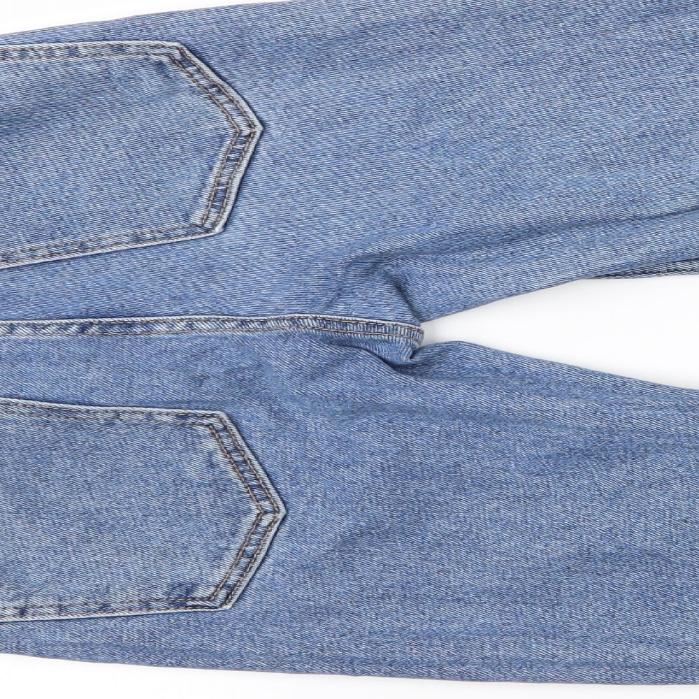 denim co. Womens Blue Denim Straight Jeans Size 6 L23 in