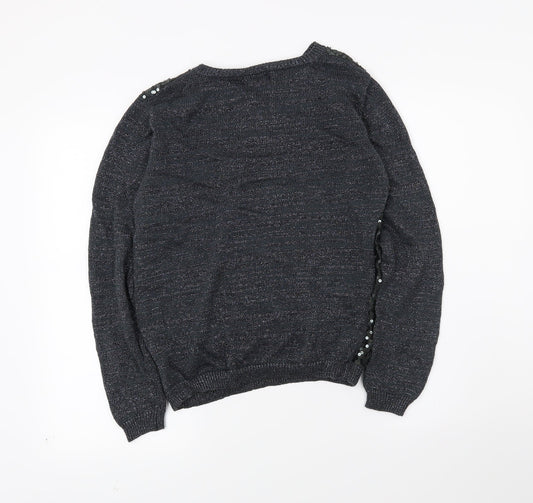 Atmosphere Womens Grey Pullover Jumper Size 12