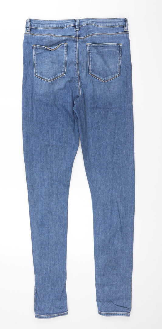 ASOS Womens Blue  Denim Straight Jeans Size 32 in L32 in