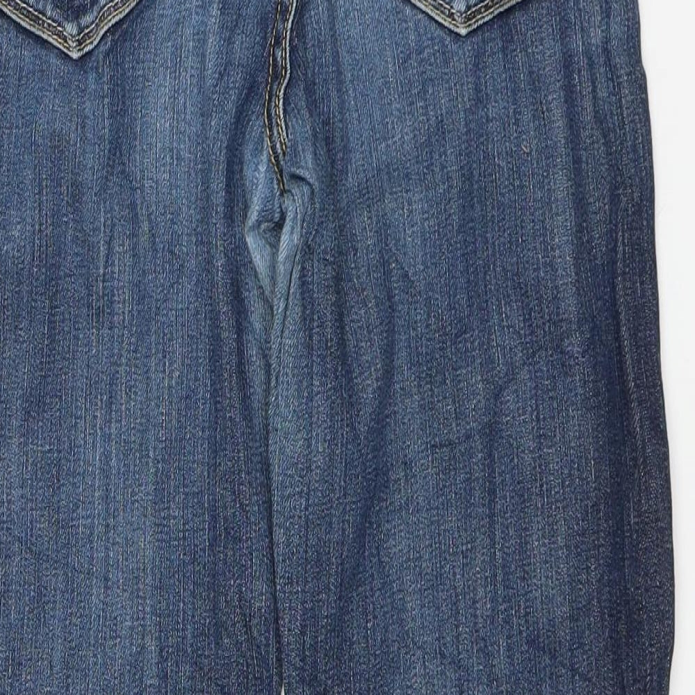 Demi Curve Womens Blue Denim Bootcut Jeans Size 28 in L25.5 in