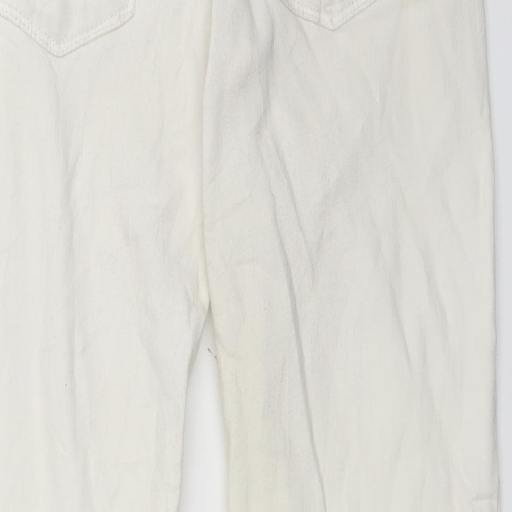 Mac Womens White Denim Straight Jeans Size 27 in L25.5 in
