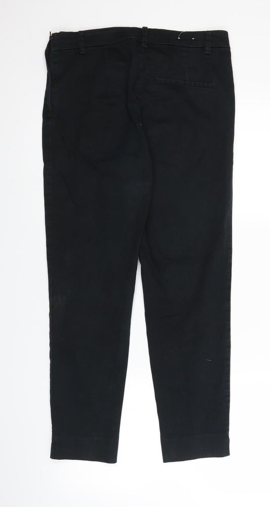 Womens UK Size 12 H&M Regular Fit Beige Trousers
