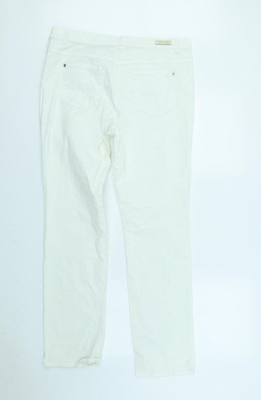 Gerry Weber Womens White   Skinny Jeans Size 36 in L30 in
