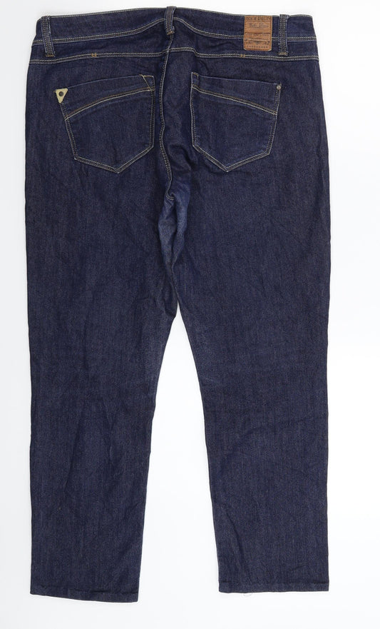 Pimkie Womens Blue Denim Skinny Jeans Size 36 in L26 in