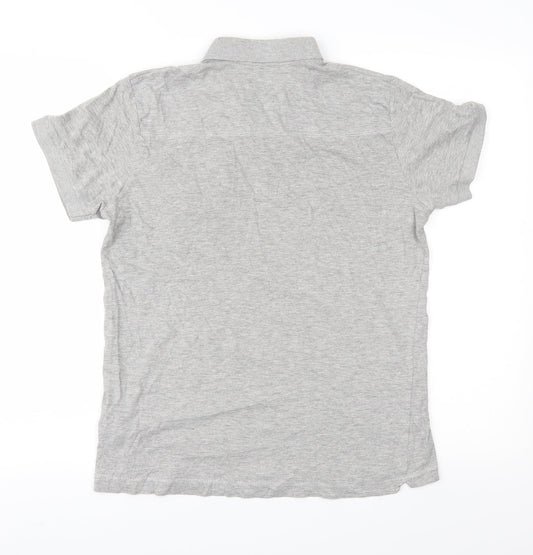 French Connection Mens Grey Polo Size S