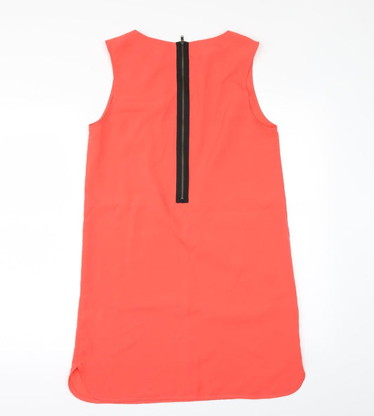 Topshop Womens Orange Mini Size 10