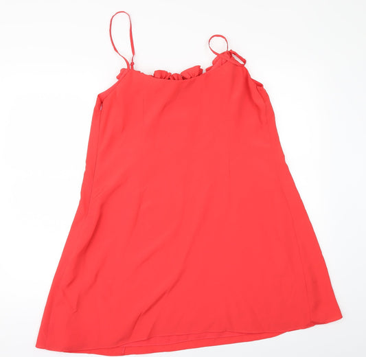 ASOS Womens Red Mini Size 14