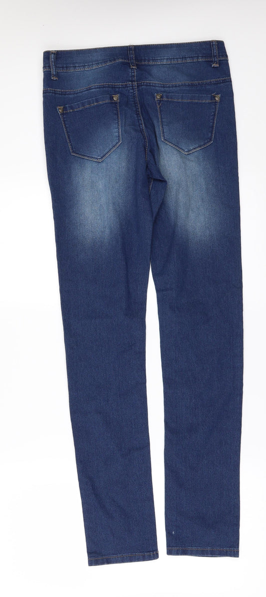 Originals Womens Blue Denim Skinny Jeans Size 8 L31 in