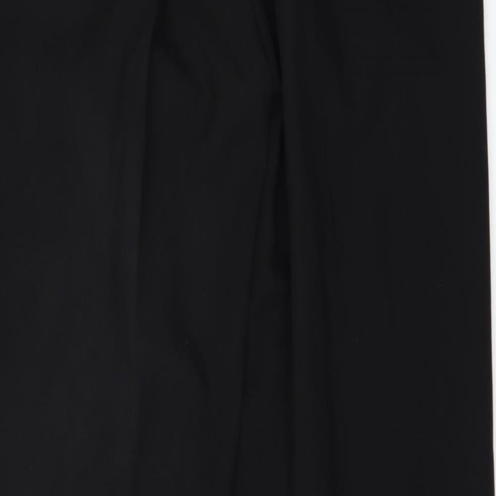 George Womens Black Trousers Size 14 L29 in