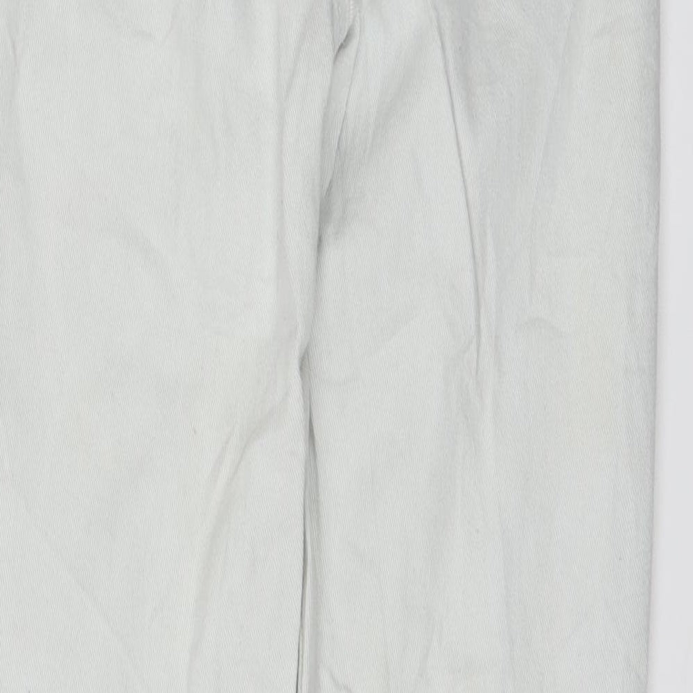 My Hailys Womens White Denim Skinny Jeans Size XS L29 in