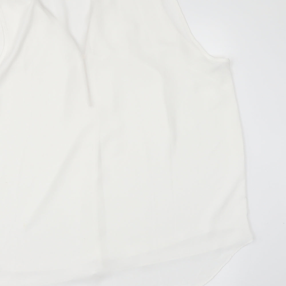 best moutain Womens Ivory Tunic Blouse Size L