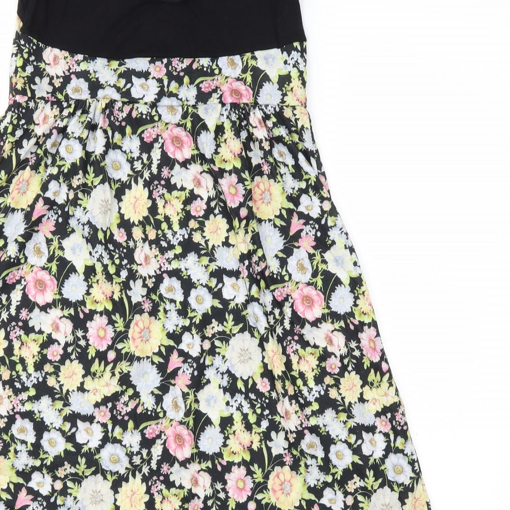 Primark Womens Multicoloured Floral Fit & Flare Size 10