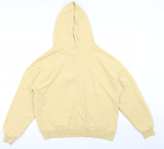 pull & bear Womens Yellow Pullover Jumper Size 6